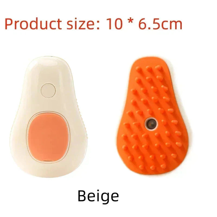 3-in-1 Electric Cat Steam Grooming BrushElectric Cat Steam Brush – 3-In-1 Pet Grooming Comb with Water Spray for Cats and Dogs, USB Rechargeable