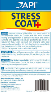 Aquarium Water Treatment & Trop. Fish Food: Stress Coat 16 Oz, Stress Zyme 16 Oz, Tropical Flakes 1.1 Oz