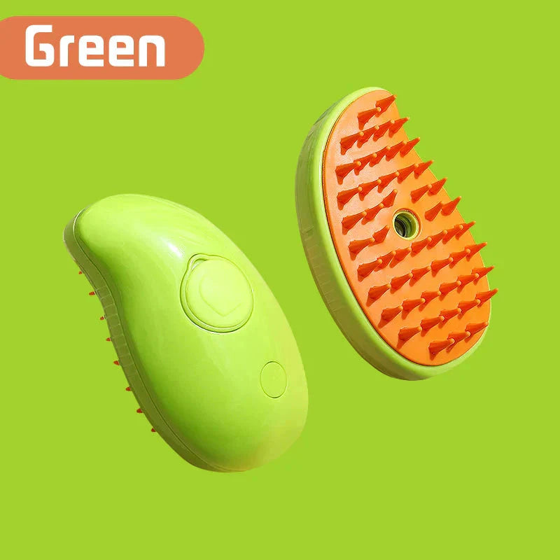 3-in-1 Electric Cat Steam Grooming BrushElectric Cat Steam Brush – 3-In-1 Pet Grooming Comb with Water Spray for Cats and Dogs, USB Rechargeable