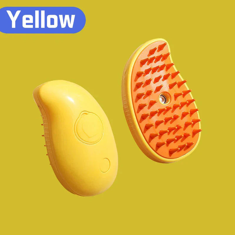 3-in-1 Electric Cat Steam Grooming BrushElectric Cat Steam Brush – 3-In-1 Pet Grooming Comb with Water Spray for Cats and Dogs, USB Rechargeable