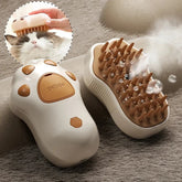 3-in-1 Electric Cat Steam Grooming BrushElectric Cat Steam Brush – 3-In-1 Pet Grooming Comb with Water Spray for Cats and Dogs, USB Rechargeable