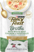 Purina  Broths Creamy Senior Cat Food Topper with White Meat Chicken & Vegetables, Pack of 16, 1.4 Oz Pouches