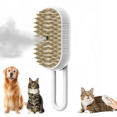 electric pet grooming brush3 in 1 Pet Brush Cat Steam Brush Comb Dog Brush Electric Spray Cat Hair Brushes Massage Pet Grooming Hair Removal Combs