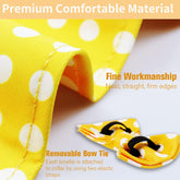 Large dog collar cuteLarge Dogs Collar Cute, Girl Dog Collar with Bow Tie, Fall Dog Bandana Collar, Bowtie Dog Collar for Medium Dogs, Female Dog Collar Christmas, Dog Girl Collar Yellow for Medium and Large Dogs