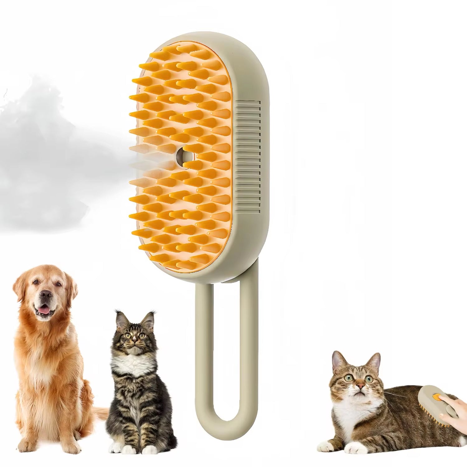 electric pet grooming brush3 in 1 Pet Brush Cat Steam Brush Comb Dog Brush Electric Spray Cat Hair Brushes Massage Pet Grooming Hair Removal Combs