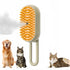 electric pet grooming brush3 in 1 Pet Brush Cat Steam Brush Comb Dog Brush Electric Spray Cat Hair Brushes Massage Pet Grooming Hair Removal Combs