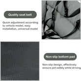 dog car booster seatDog Car Seat, Dog Booster Seat, 2-In-1 Car Seat Bed for Dogs with Storage Pocket Waterproof Non-Slip Pet Car Seat for Dogs Safe Comfortable Removable Cover & Cushion