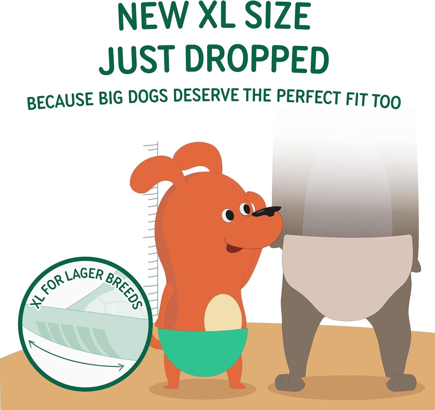 Disposable Dog Diaper Liners Booster Pads for Male & Female Dogs, 100Ct, 5 Sizes Options, Doggie Diaper Inserts Fit Most Types of Dog Diapers - Pet Belly Bands & Male Wraps (X-Small(100Ct))